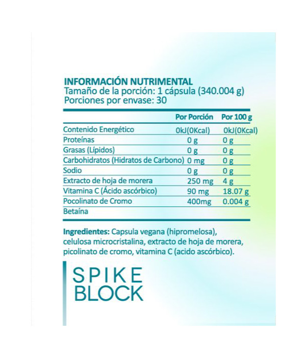 Información nutrimental